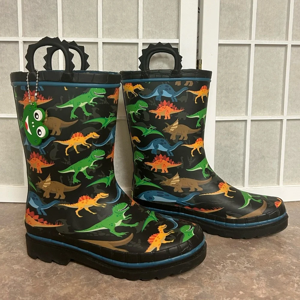 Western Chief Dino World Rain Boots Size 2